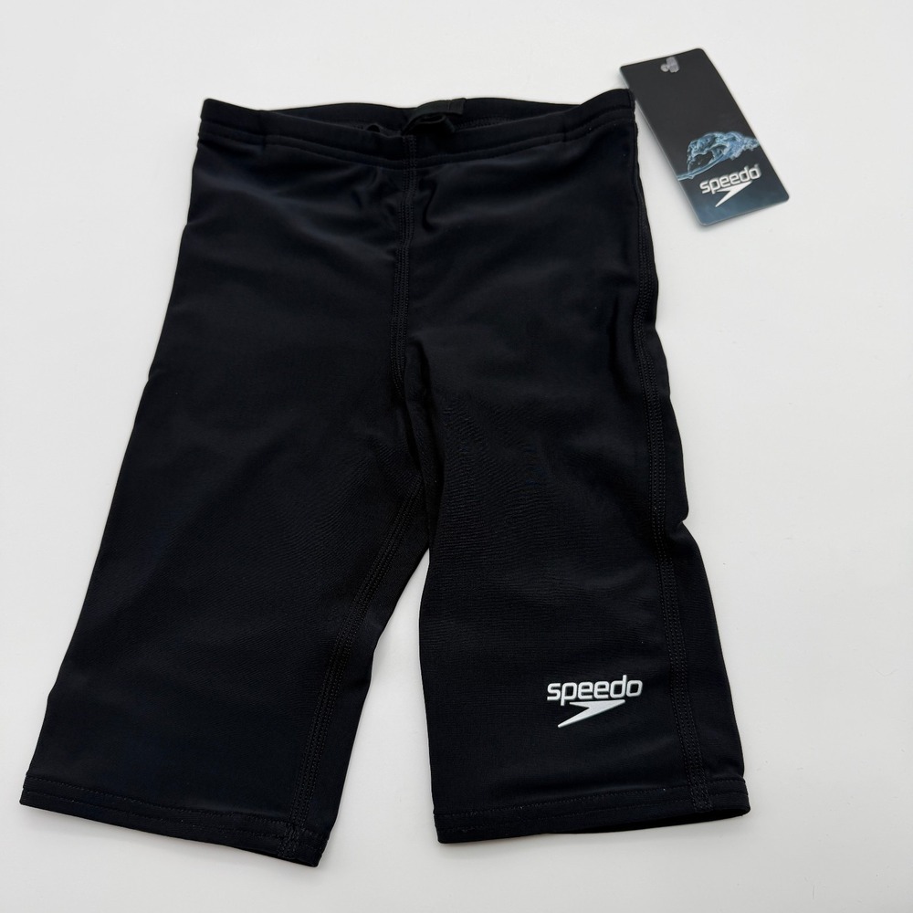 Speedo PROLT Jammer ML Black Mens/Youth 22 Swimsuit Swimwear